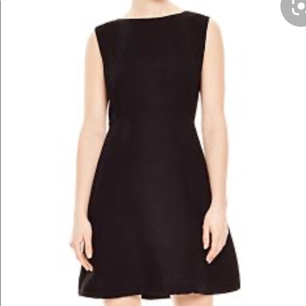 Sandro Tolina Lace-Back Black Dress